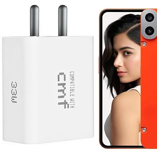 33W USB Type C Charger Adapter for Nothing CMF Phone 1/Nothing Phone 2/2a/2a Plus/3a/3a Plus Phone 1/Tablet, 33watt Fast