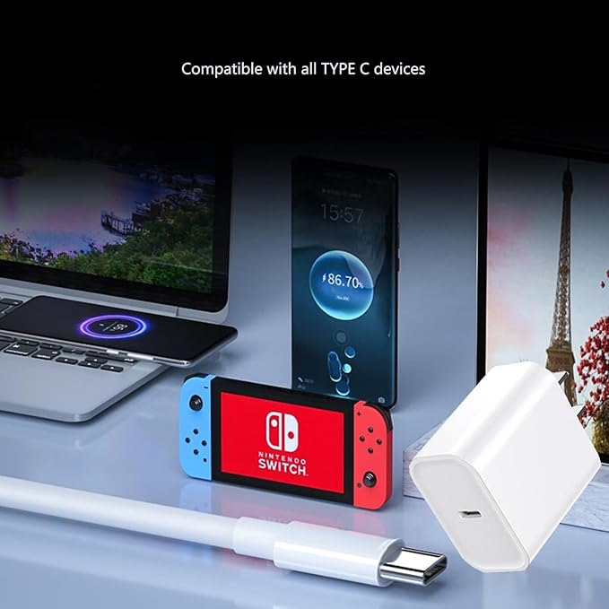 33W USB Type C Charger Adapter for Nothing CMF Phone 1/Nothing Phone 2/2a/2a Plus/3a/3a Plus Phone 1/Tablet, 33watt Fast