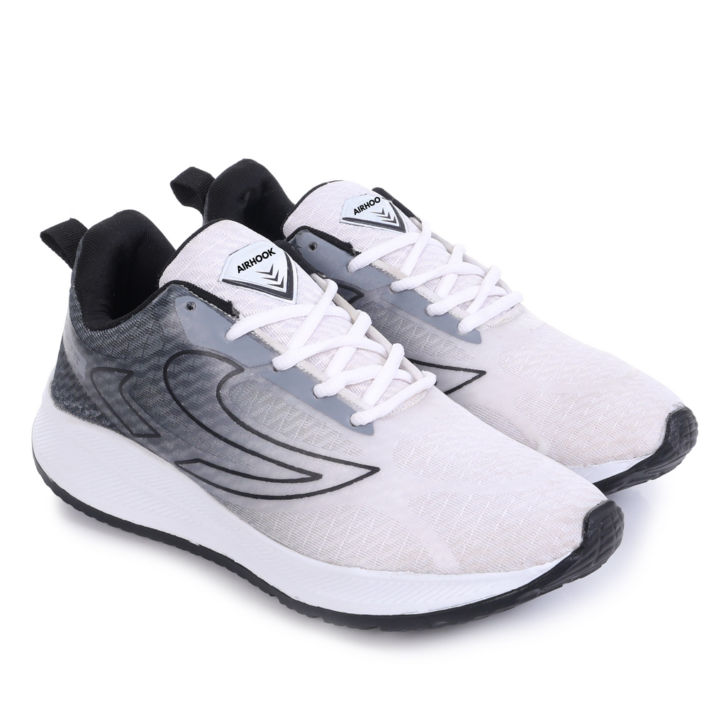 SMOKE-Grey Running Walking Extra Jump Lightweight Sports Shoes Men's