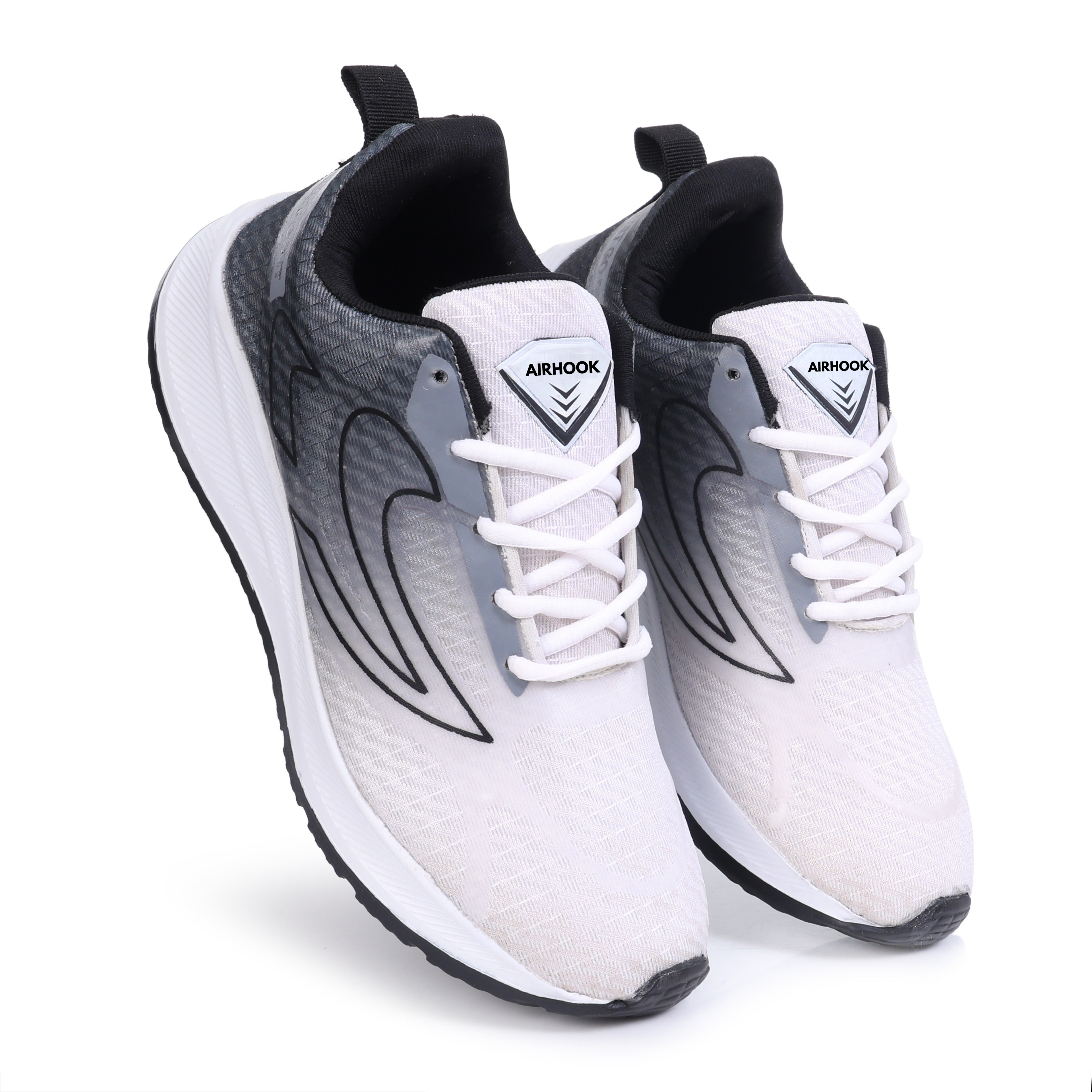 SMOKE-Grey Running Walking Extra Jump Lightweight Sports Shoes Men's