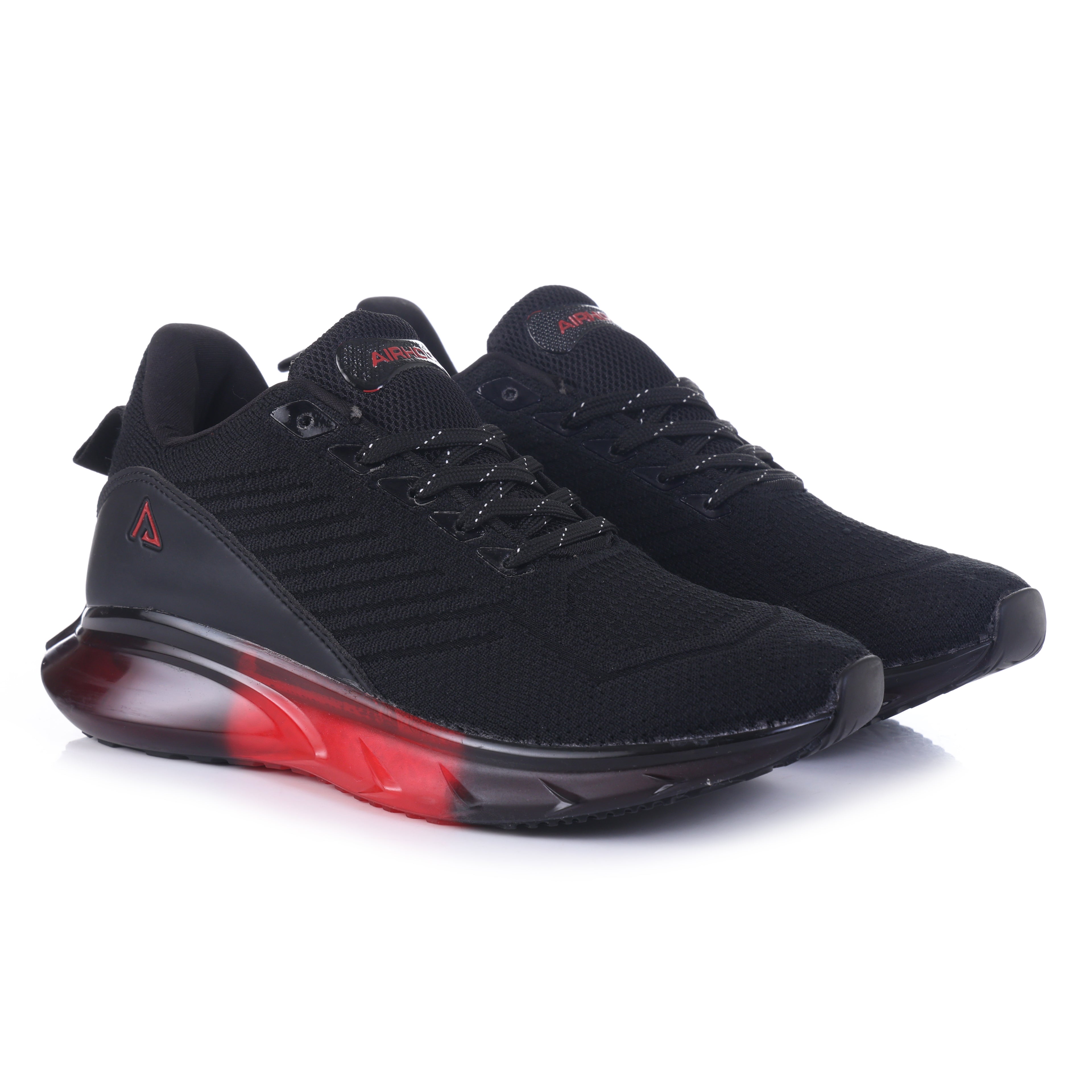 Crystal Black Sports Running Walking Extra Jump Lightweight Sports Shoes Men's