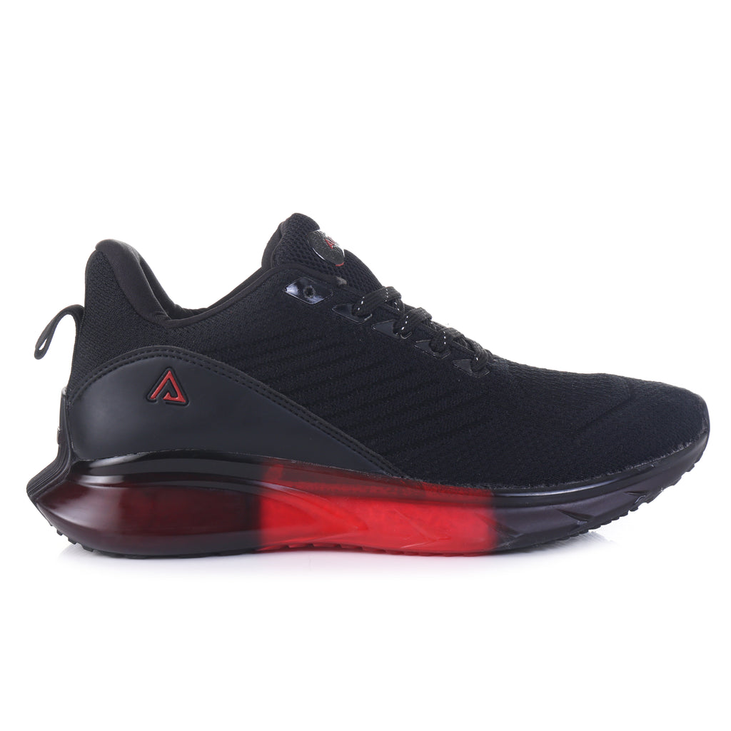 Crystal Black Sports Running Walking Extra Jump Lightweight Sports Shoes Men's