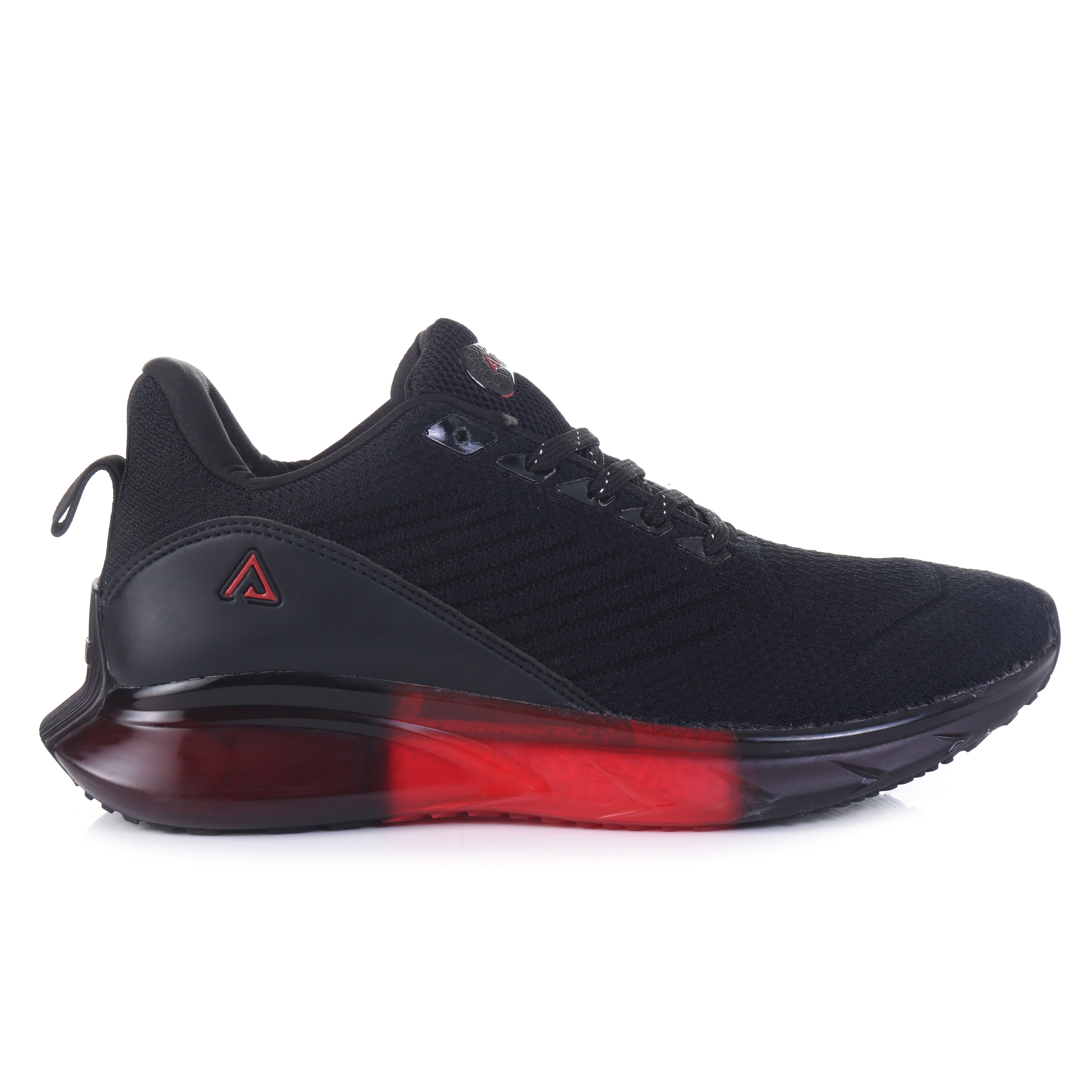 Crystal Black Sports Running Walking Extra Jump Lightweight Sports Shoes Men's