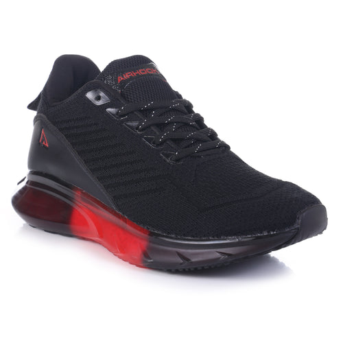 Crystal Black Sports Running Walking Extra Jump Lightweight Sports Shoes Men's